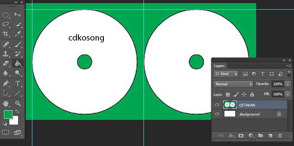 Tutorial Cara Membuat Label CD Lengkap dengan Gambar pada Adobe Photoshop